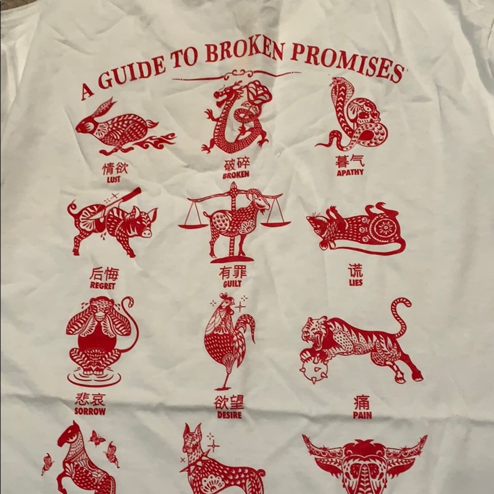 broken promises t shirt